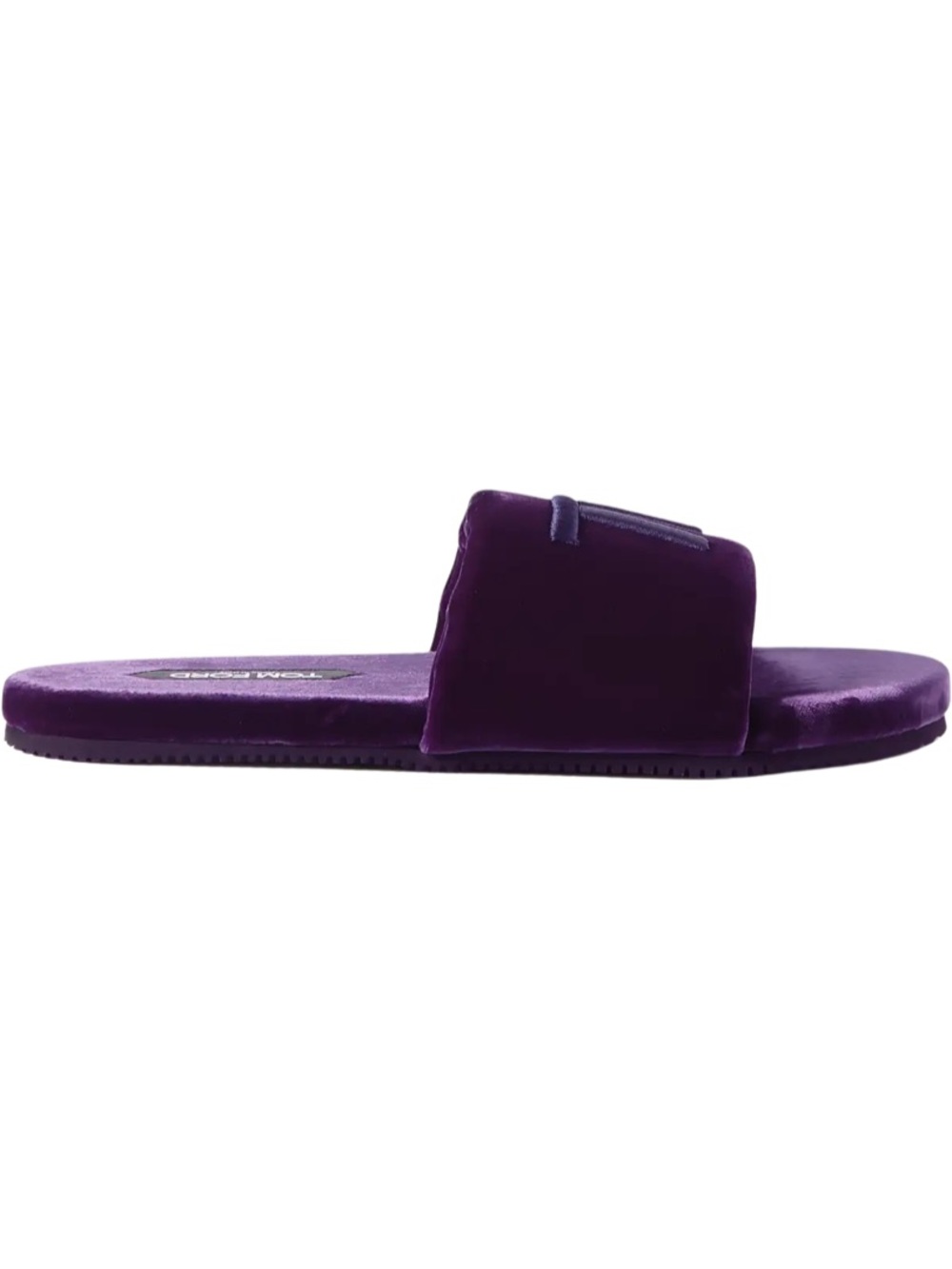 TOM FORD SUEDE SLIDES